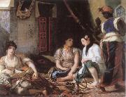 Eugene Delacroix Algerian Women in their Chamber oil painting on canvas